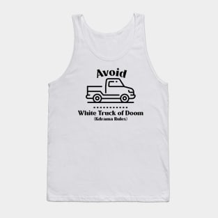 White Trunk Of Doom Tank Top